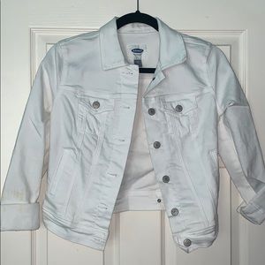 White Jean Jacket